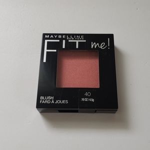 ⭐4/$15 Maybelline Fit Me Blush (Peach 40)